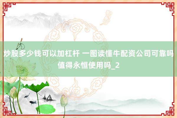 炒股多少钱可以加杠杆 一图读懂牛配资公司可靠吗值得永恒使用吗_2